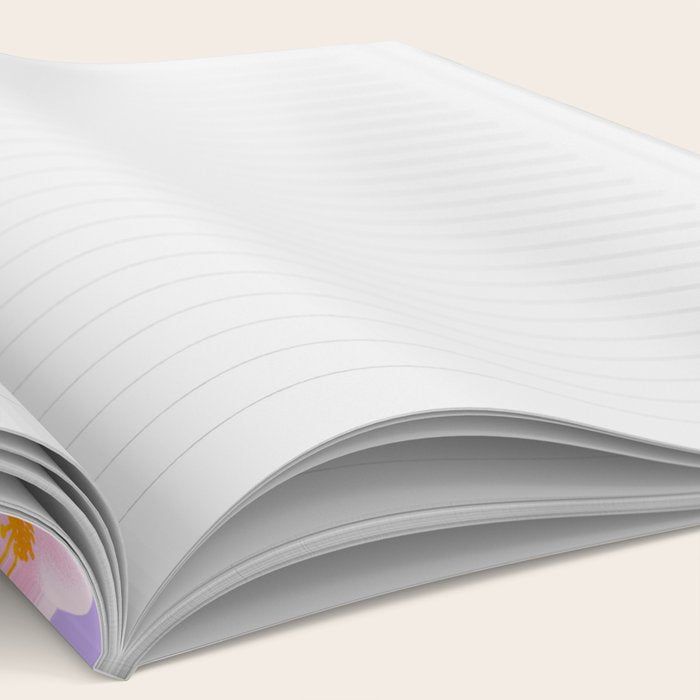 Cherry Pattern on Lavender Notebook Gallery Image 2