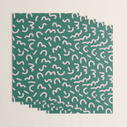 Funky Green and Pink Pattern Wrapping Paper Gallery Image 3