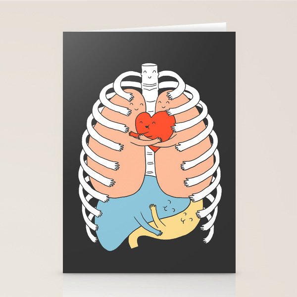 Hugs Keep Us Alive 2 Stationery Card Gallery Image 1