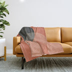 Abstract Geometric Shapes 109 Throw Blanket Gallery Image 1