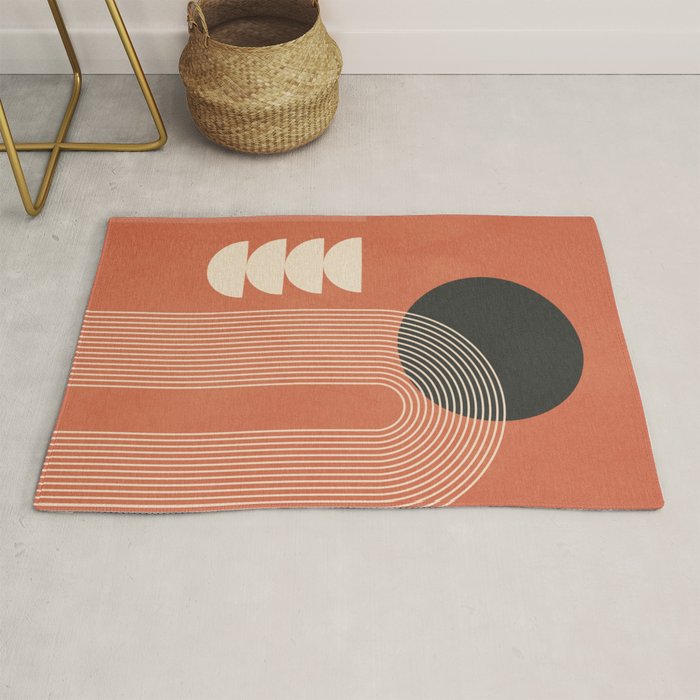 Abstract Geometric Shapes 109 Rug Gallery Image 1