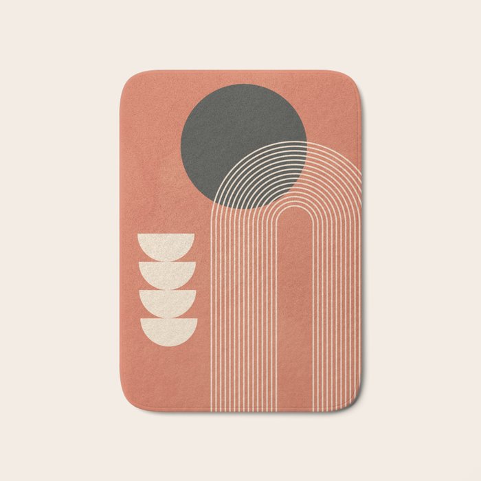 Abstract Geometric Shapes 109 Bath Mat Gallery Image 1