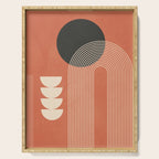 Abstract Geometric Shapes 109 Serving Tray Gallery Image 1