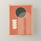 Abstract Geometric Shapes 109 Mini Art Print Gallery Image 1
