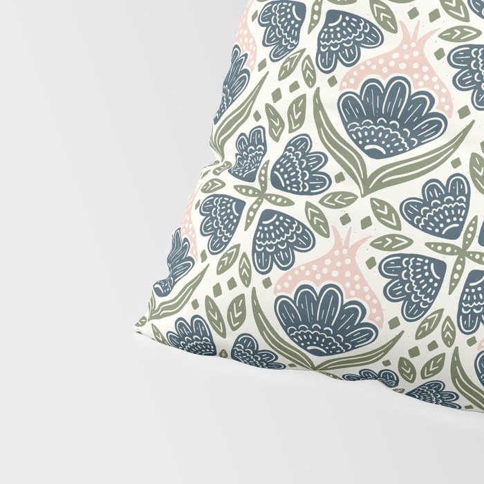 Seed to Bloom Summer Pillow Sham Gallery Image 4
