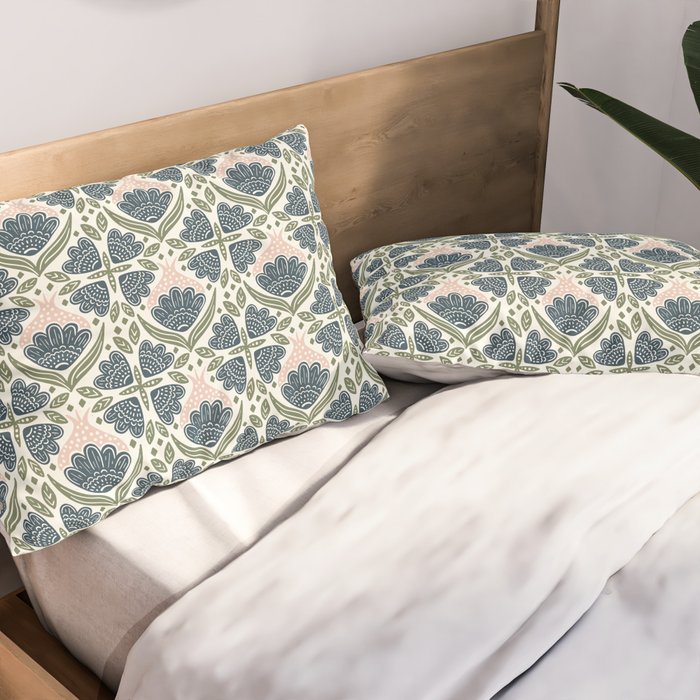 Seed to Bloom Summer Pillow Sham Gallery Image 2