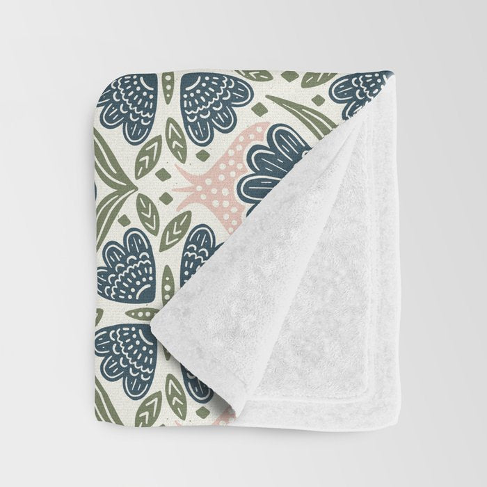 Seed to Bloom Summer Throw Blanket Gallery Image 3