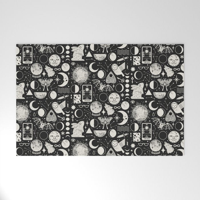 Lunar Pattern: Eclipse Welcome Mat Gallery Image 1
