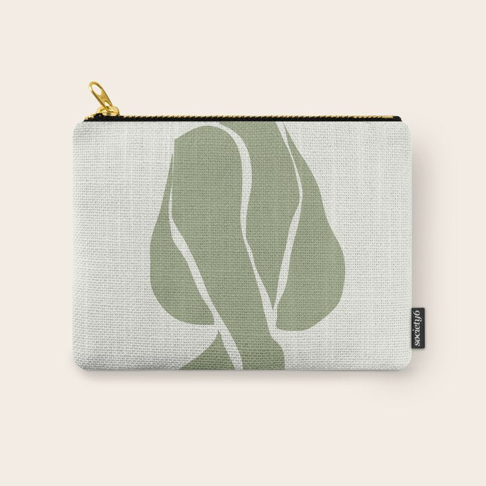 Abstract Woman 12 Carry All Pouch Gallery Image 1