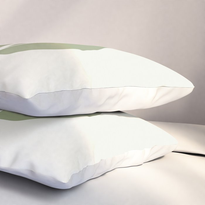 Abstract Woman 12 Pillow Sham Gallery Image 3
