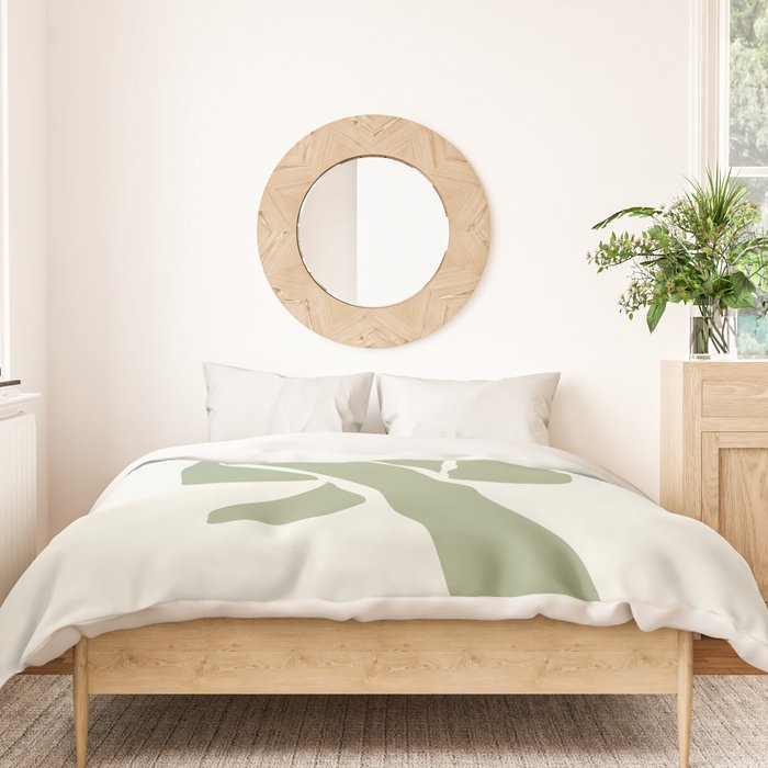 Abstract Woman 12 Duvet Cover Gallery Image 3