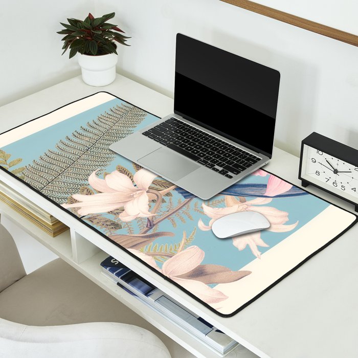 minimal collage/ Garden 3 Desk Mat Gallery Image 2