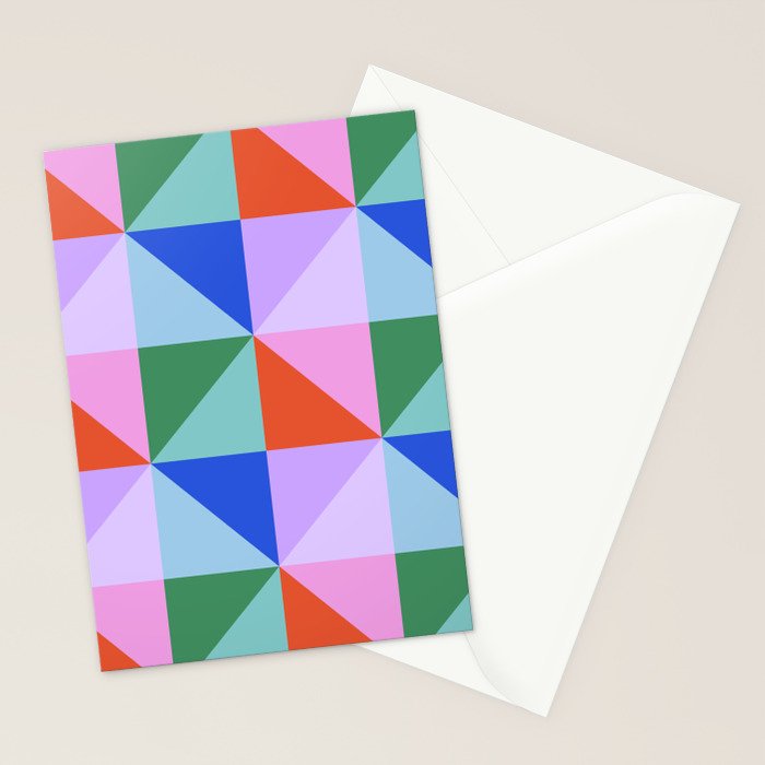 Kaleidoscope - brights Stationery Card Gallery Image 2