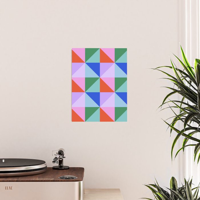 Kaleidoscope - brights Poster Gallery Image 2