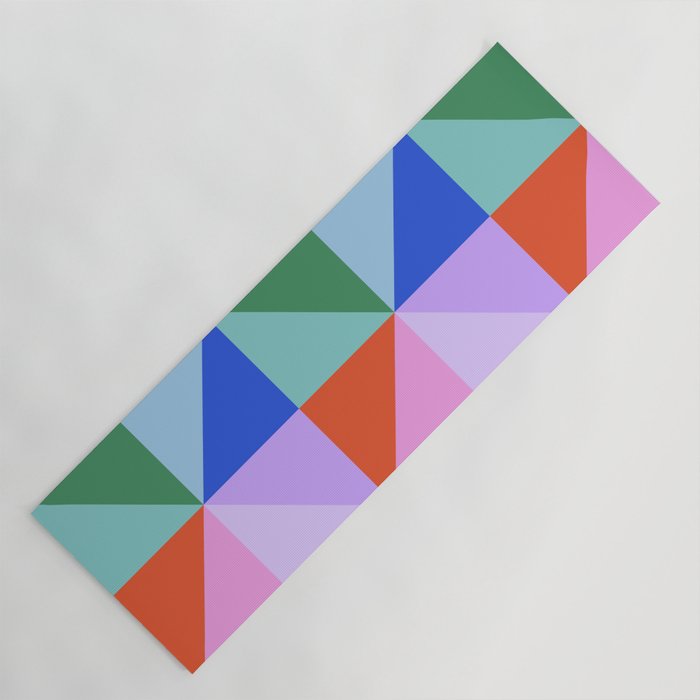 Kaleidoscope - brights Yoga Mat Gallery Image 1