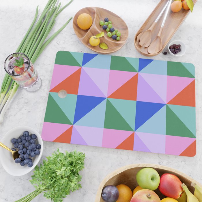 Kaleidoscope - brights Cutting Board Gallery Image 2
