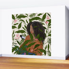 Aanu the plant lady  Wall Mural Gallery Image 2