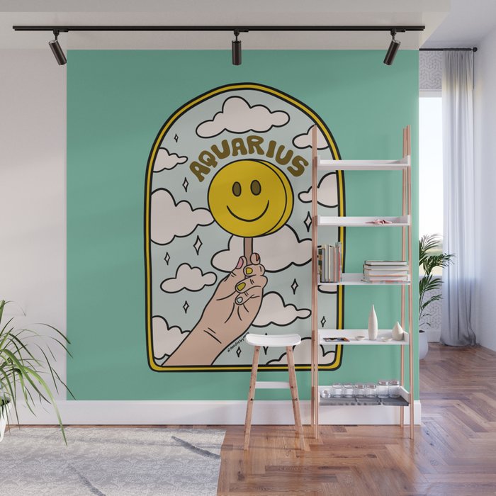 Aquarius Popsicle Wall Mural Gallery Image 1