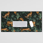 Evening Prowl, Tiger Prints Desk Mat Gallery Image 1