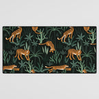 Evening Prowl, Tiger Prints Desk Mat Gallery Image 3