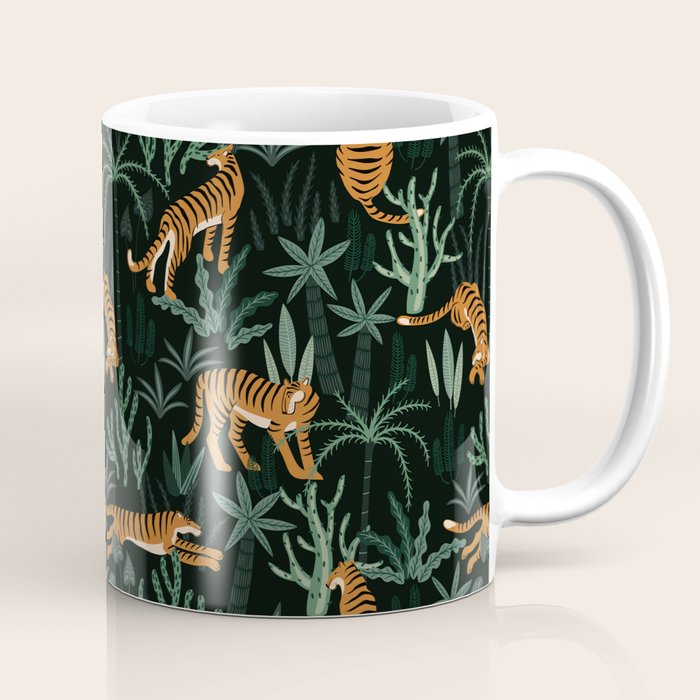 Evening Prowl, Tiger Prints Coffee Mug Gallery Image 1