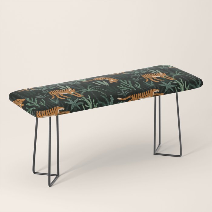 Evening Prowl, Tiger Prints Bench Gallery Image 1