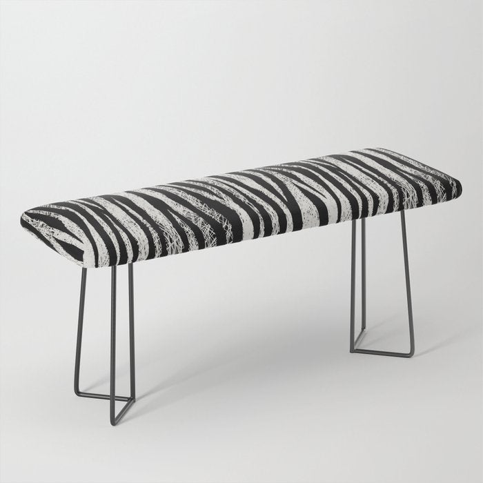 Black Forest Stripes Bench Gallery Image 1