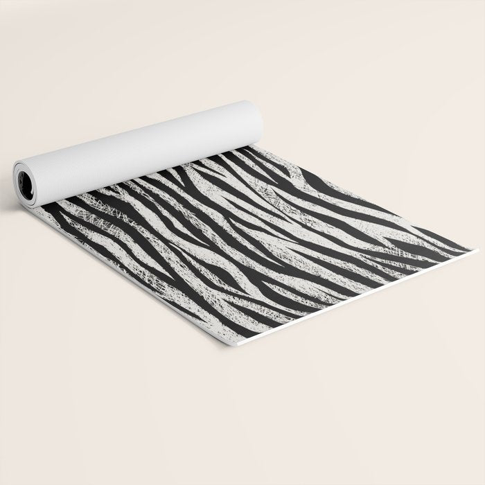 Black Forest Stripes Yoga Mat Gallery Image 2