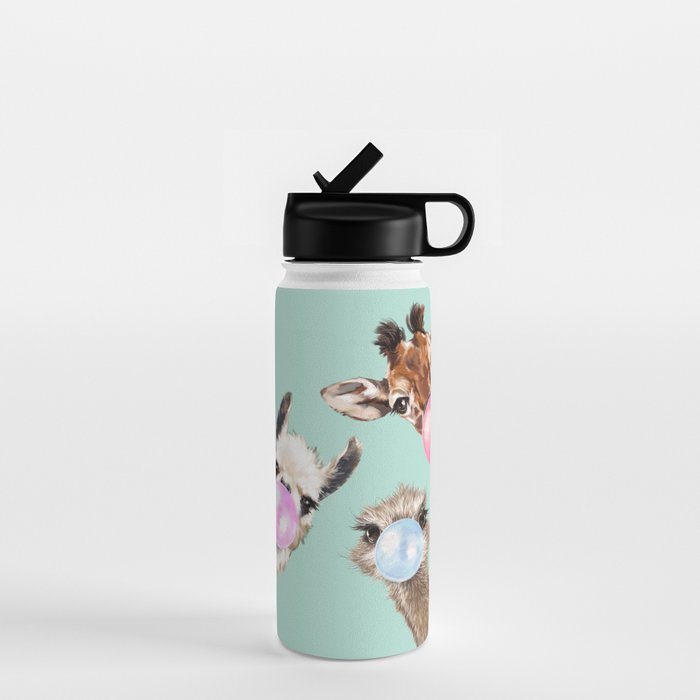 Bubble Gum Gang in Green Water Bottle Gallery Image 1