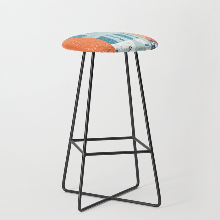 Manhattan Bridge, Brooklyn, NYC Stool Gallery Image 1