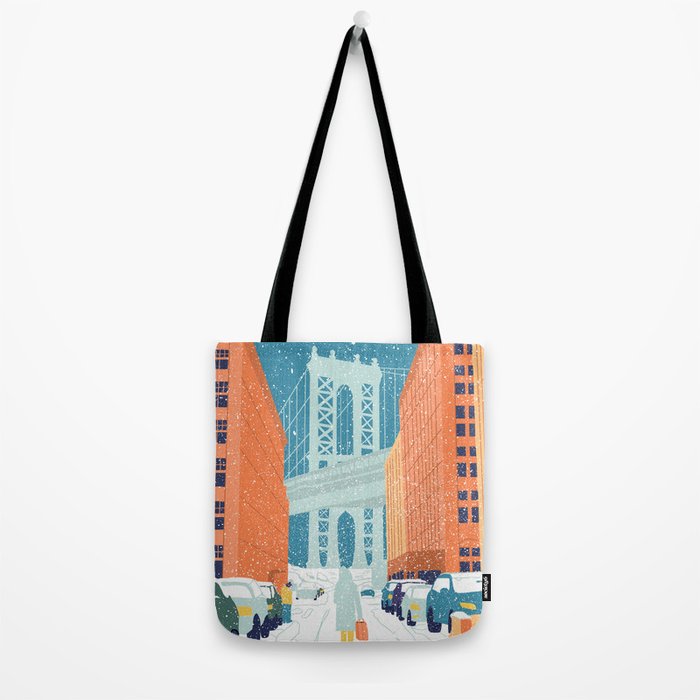 Manhattan Bridge, Brooklyn, NYC Tote Bag Gallery Image 2