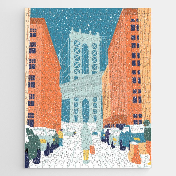 Manhattan Bridge, Brooklyn, NYC Jigsaw Puzzle Gallery Image 1