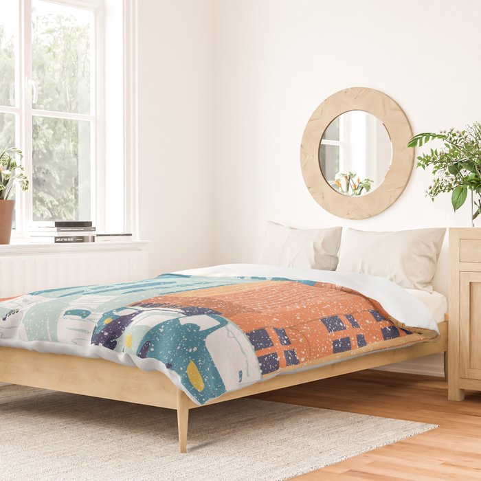 Manhattan Bridge, Brooklyn, NYC Duvet Cover Gallery Image 2