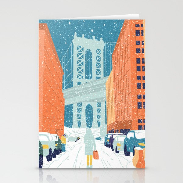 Manhattan Bridge, Brooklyn, NYC Stationery Card Gallery Image 1