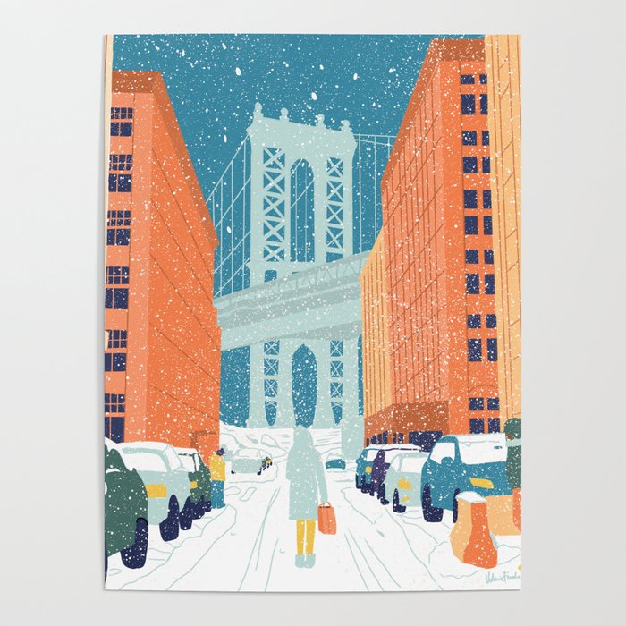 Manhattan Bridge, Brooklyn, NYC Poster Gallery Image 4