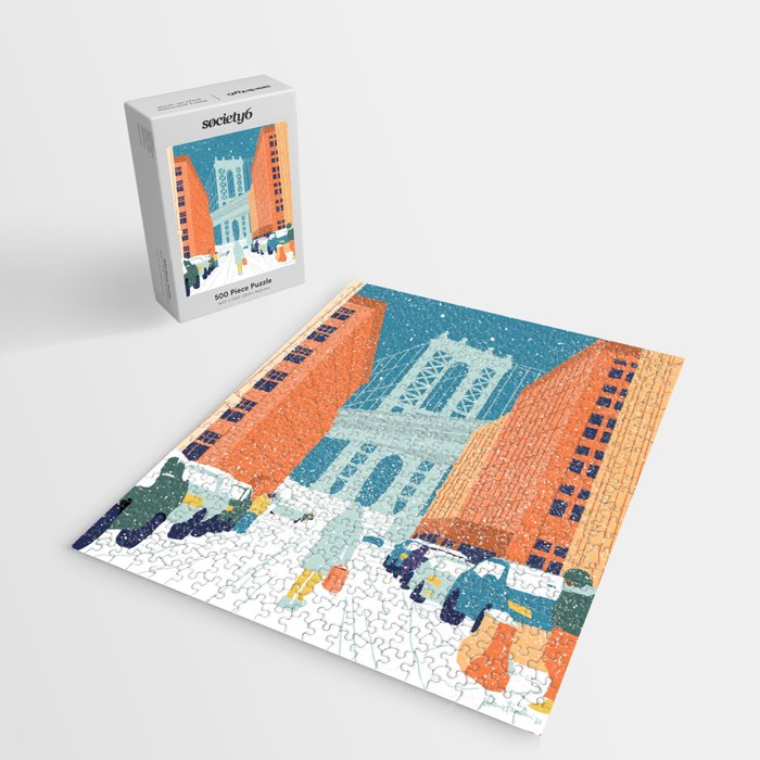 Manhattan Bridge, Brooklyn, NYC Jigsaw Puzzle Gallery Image 2