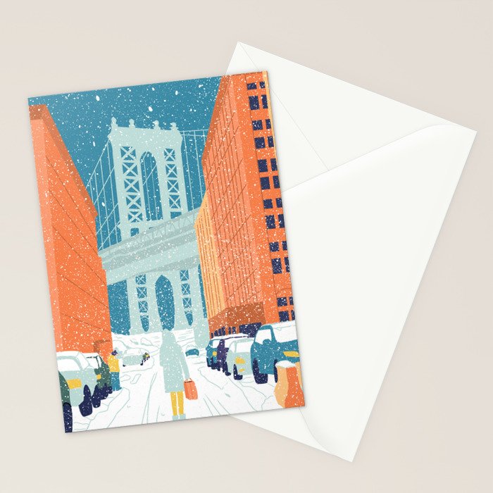 Manhattan Bridge, Brooklyn, NYC Stationery Card Gallery Image 2
