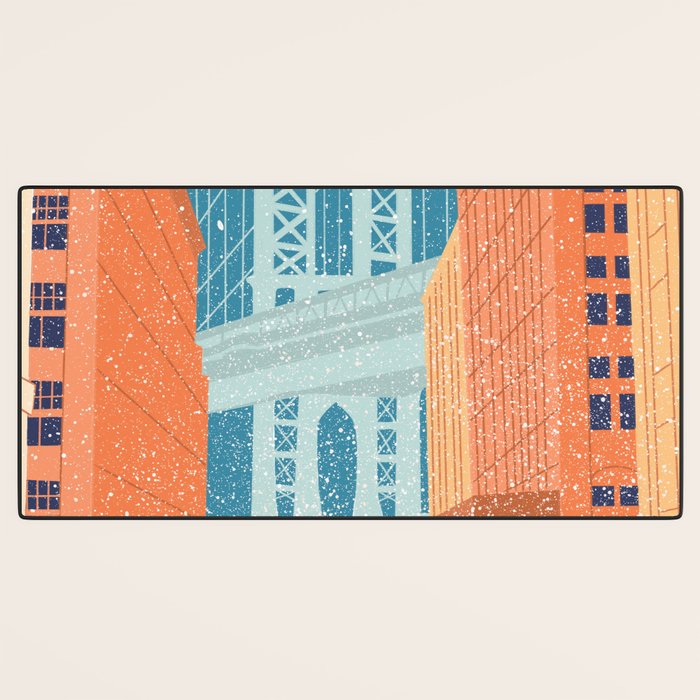 Manhattan Bridge, Brooklyn, NYC Desk Mat Gallery Image 3