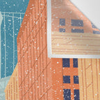 Manhattan Bridge, Brooklyn, NYC Wall Tapestry Gallery Image 3