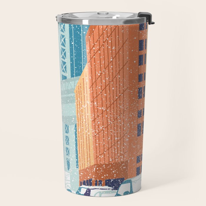 Manhattan Bridge, Brooklyn, NYC Travel Mug Gallery Image 2