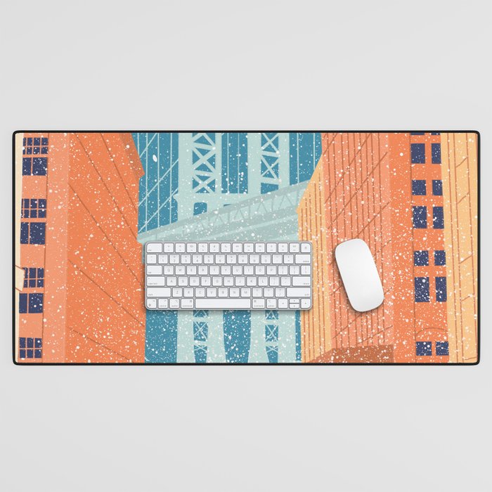 Manhattan Bridge, Brooklyn, NYC Desk Mat Gallery Image 1