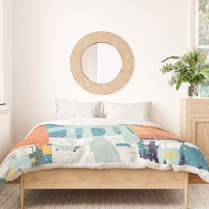 Manhattan Bridge, Brooklyn, NYC Duvet Cover Gallery Image 3