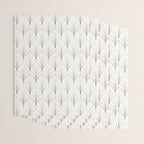Art Deco Waterfalls // White Wrapping Paper Gallery Image 3