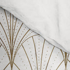 Art Deco Waterfalls // White Comforter Gallery Image 4