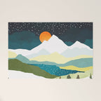 Winters Night Welcome Mat Gallery Image 1