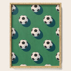 BALLS Football - pattern Serving Tray Gallery Image 1