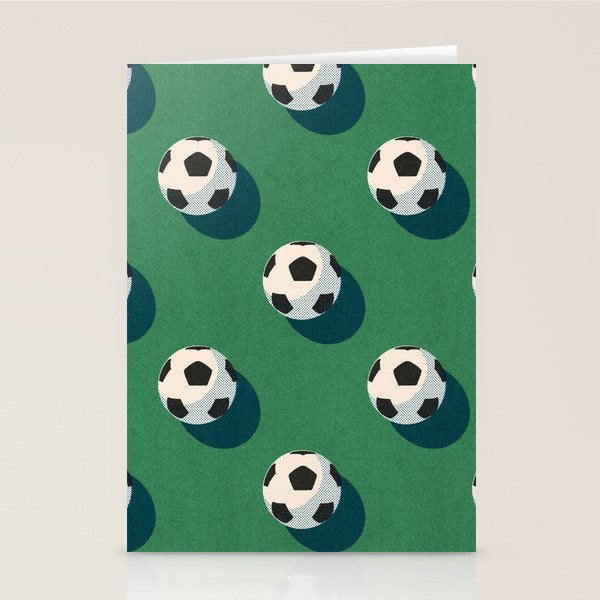 BALLS Football - pattern Stationery Card Gallery Image 1