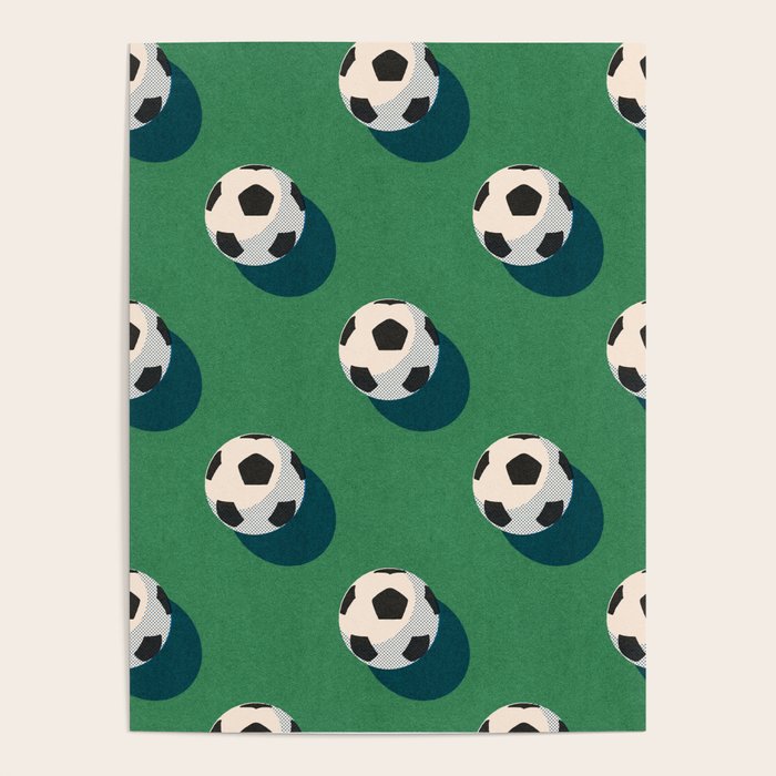 BALLS Football - pattern Poster Gallery Image 4