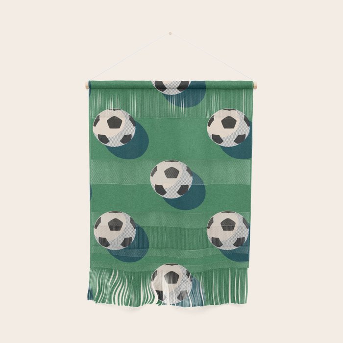 BALLS Football - pattern Wall Hanging Gallery Image 1