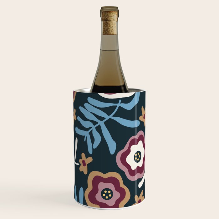 Artistic Floral Fantasy Wine Chiller Gallery Image 2